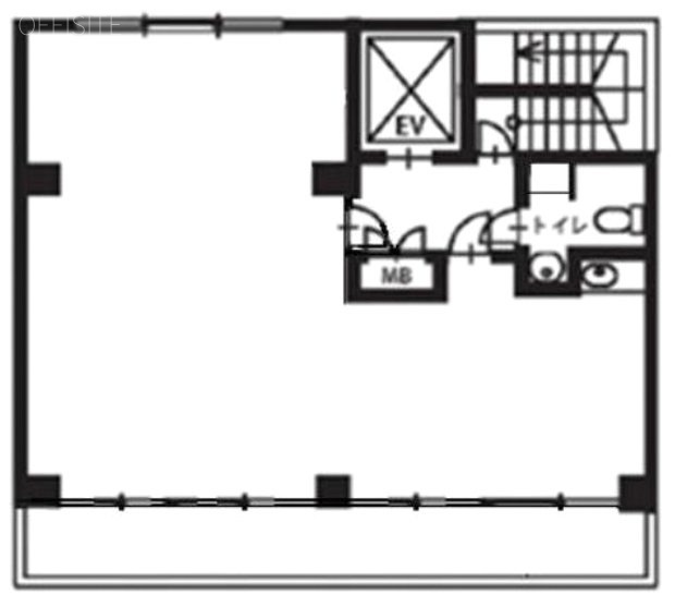 千代田ビル6F 間取り図