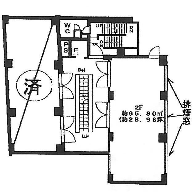 町田リンズパークビルB 間取り図