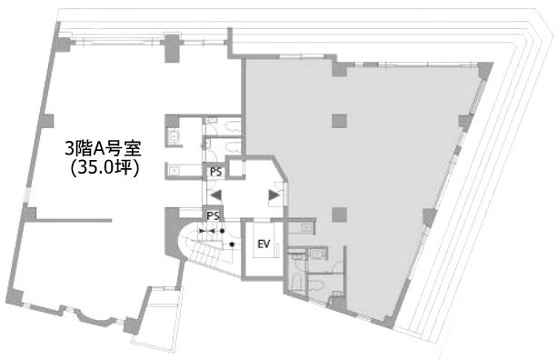 ロジュミナミアオヤマA 間取り図