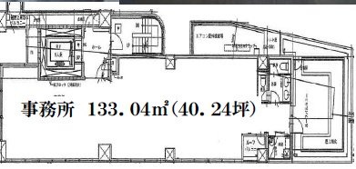 B CITY TOWER AZABU TOKYO2F 間取り図