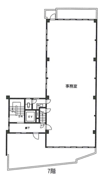 第1下村ビル7F 間取り図