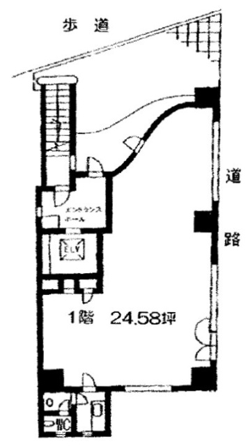 NOVEL WORK Shibakoen1F 間取り図