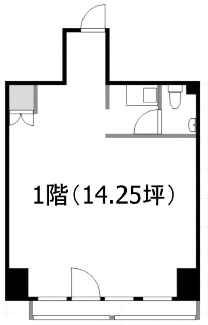 ファーストピュア1F 間取り図