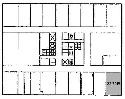 産業貿易センタービル3F 間取り図