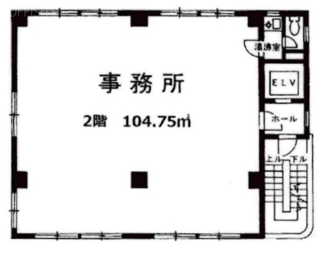 井上ビル2F 間取り図