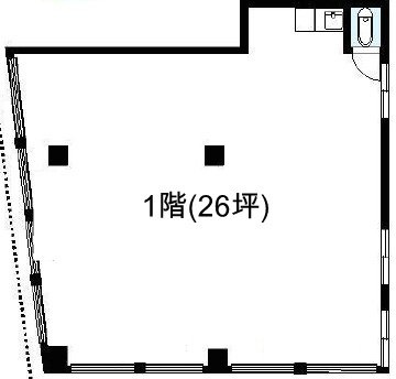 三昌マンション1F 間取り図