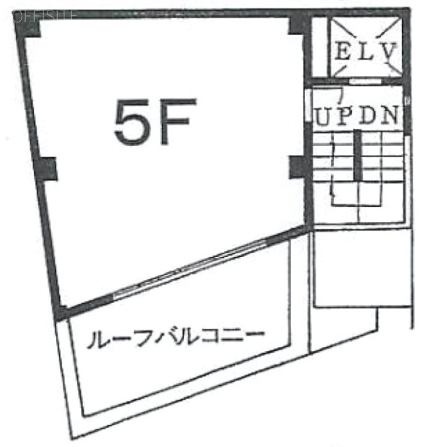 東十条Sビル5F 間取り図