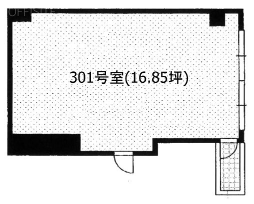 ニュー末広ビル301 間取り図