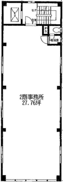 川名ビル2F 間取り図