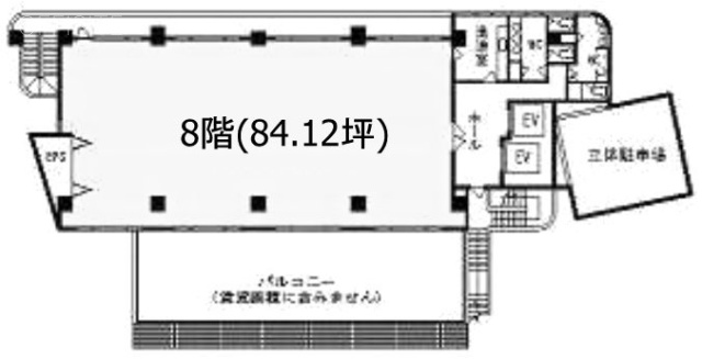 三ツ木聖蹟桜ヶ丘ビル8F 間取り図