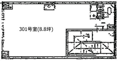 盛重ビル301 間取り図