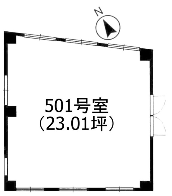 ユニオン小石川第一ビル501 間取り図