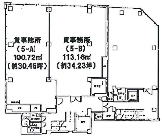 永井ビルA 間取り図