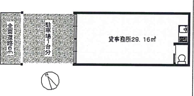 アーバンライフ立川ビル102 間取り図