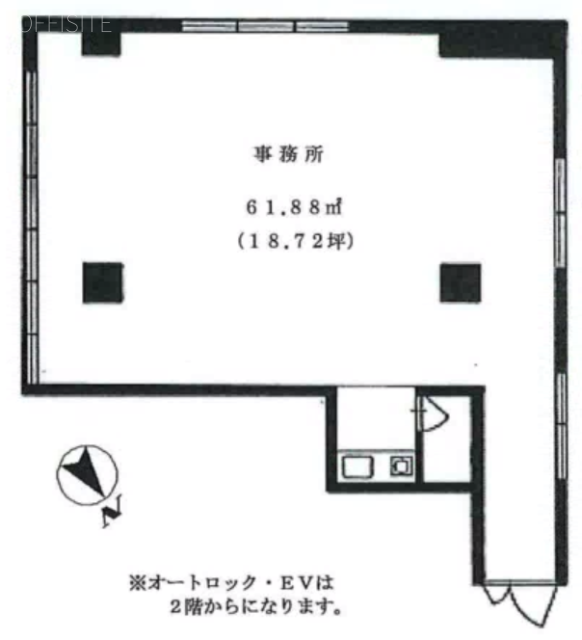 サンレミナス202 間取り図