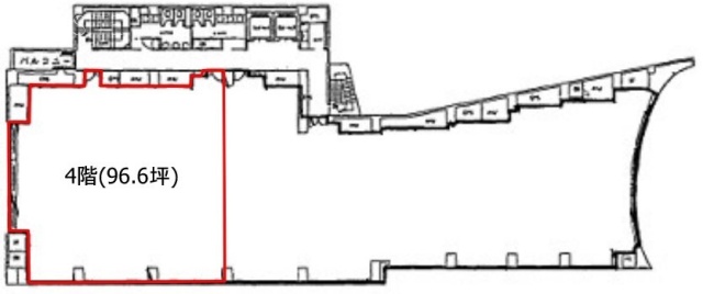 JRE南池袋ビル4F 間取り図