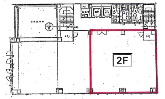 国立KTビル2F 間取り図