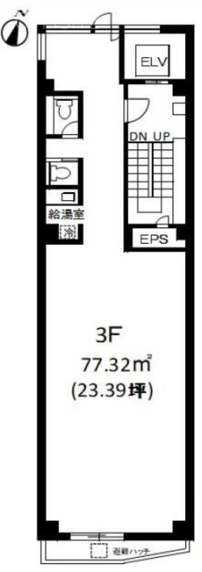 MTK脇田町ビル3F 間取り図