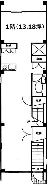 KTビル1F 間取り図