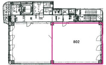 プロスパービル802 間取り図