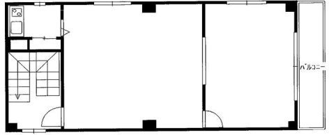 西新橋ビル3F 間取り図