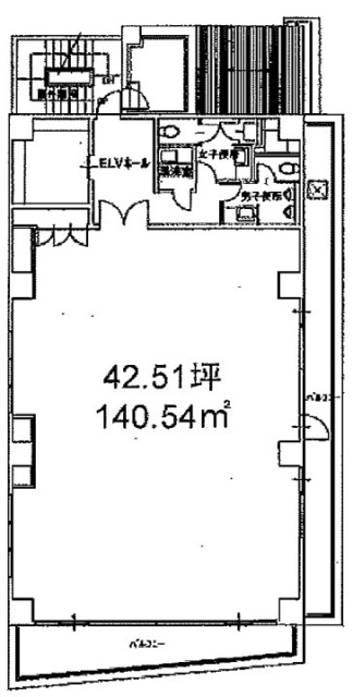 RECビル7F 間取り図