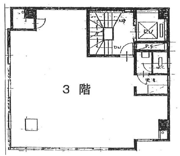 岩瀬ビル3F 間取り図