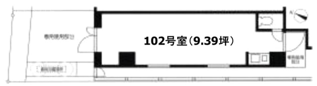 ライオンズマンション根岸東102 間取り図