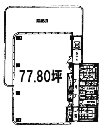 日本橋和崎ビル6F 間取り図