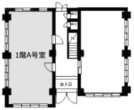 名畑ビルA 間取り図