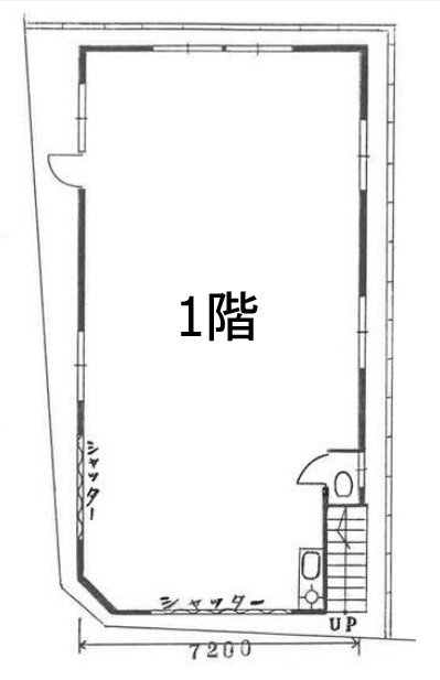 東信ハイム1F 間取り図