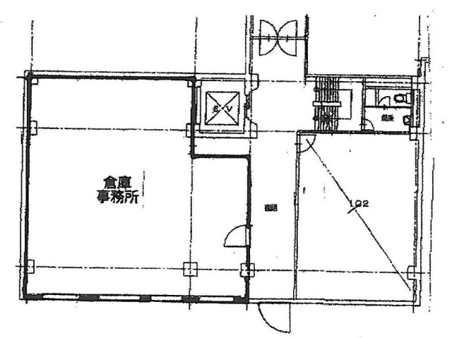 辻第2ビル101 間取り図