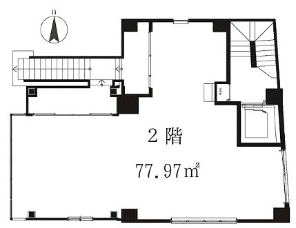 GranDuo下北沢ビル2F 間取り図