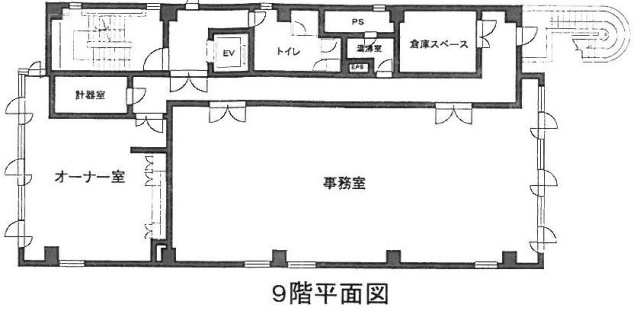 神野商事ビル9F 間取り図