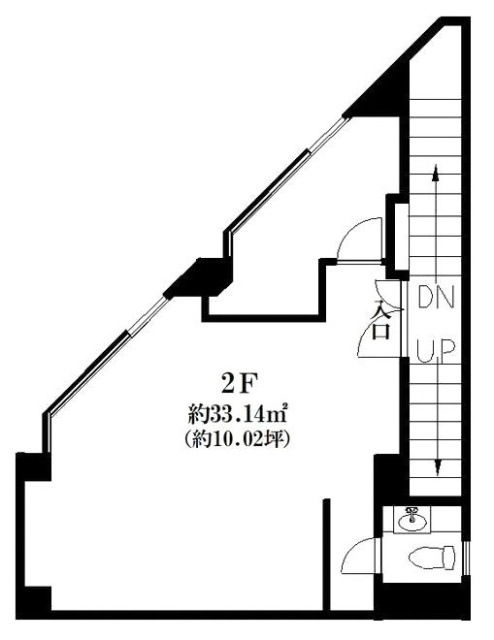 壽々喜園(すずきえん)ビル2F 間取り図