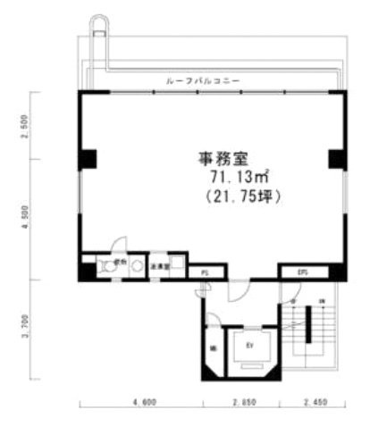 エヌ・エービル6F 間取り図