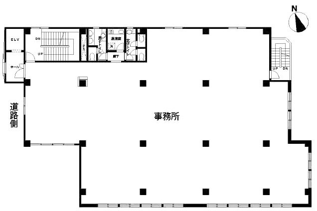 カンバラビル3F 間取り図