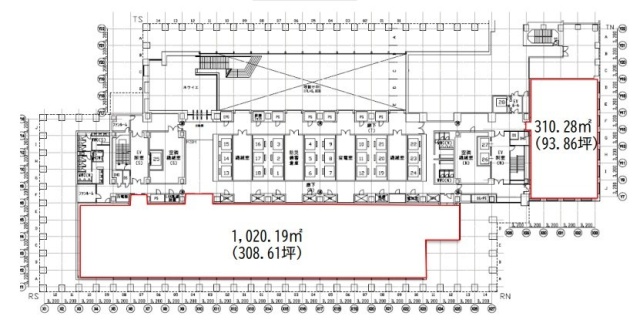 MSH日本橋箱崎ビル2F 間取り図