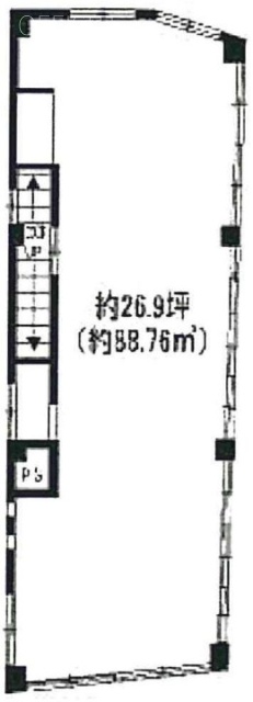 同和ビル2F 間取り図