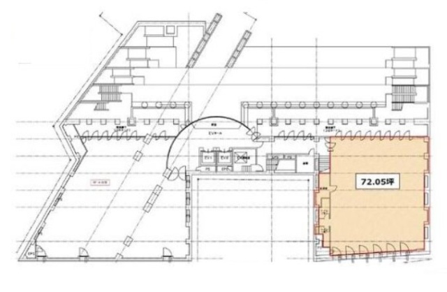 東京デザインビル8F 間取り図