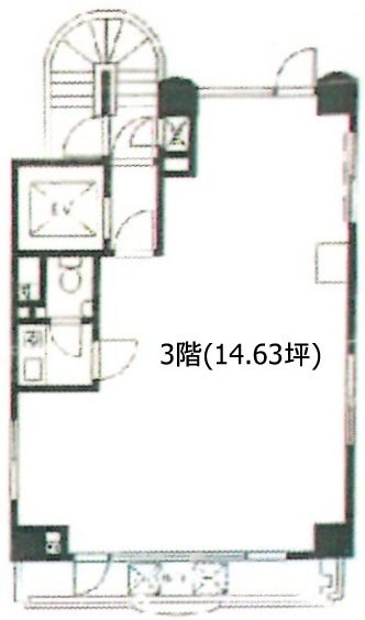 清幸ビル3F 間取り図