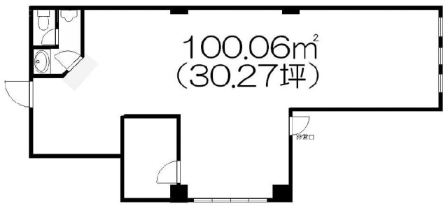 石井ビルB 間取り図