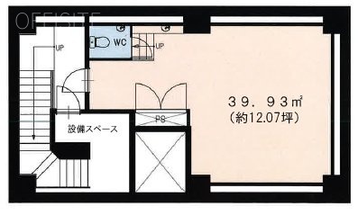 ポラリスビルB1F 間取り図