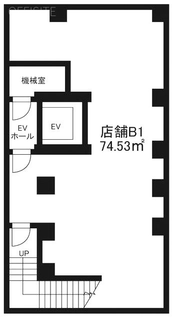 VORT麻布十番ⅡB1F 間取り図