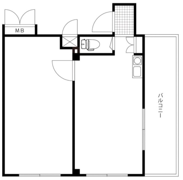 日報ビル3F 間取り図