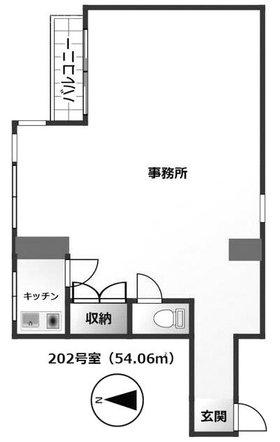 リブラックス・タカ202 間取り図