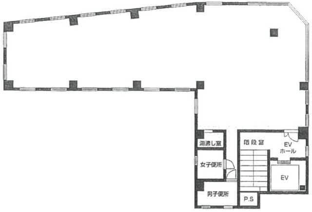 松亀センタービル5F 間取り図