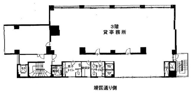 カーサ四谷3F 間取り図