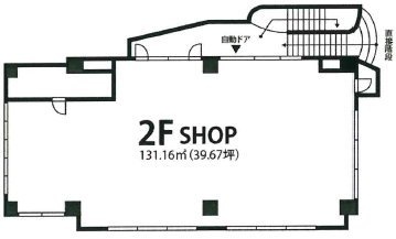 パルク表参道2F 間取り図