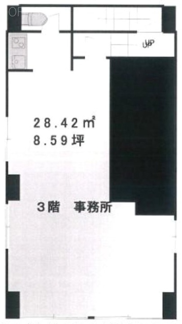 日本橋津多屋ビル3F 間取り図
